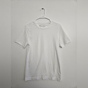 Pact Organic Cotton Luxe Stretch Jersey Tee - White - Men's Size M
